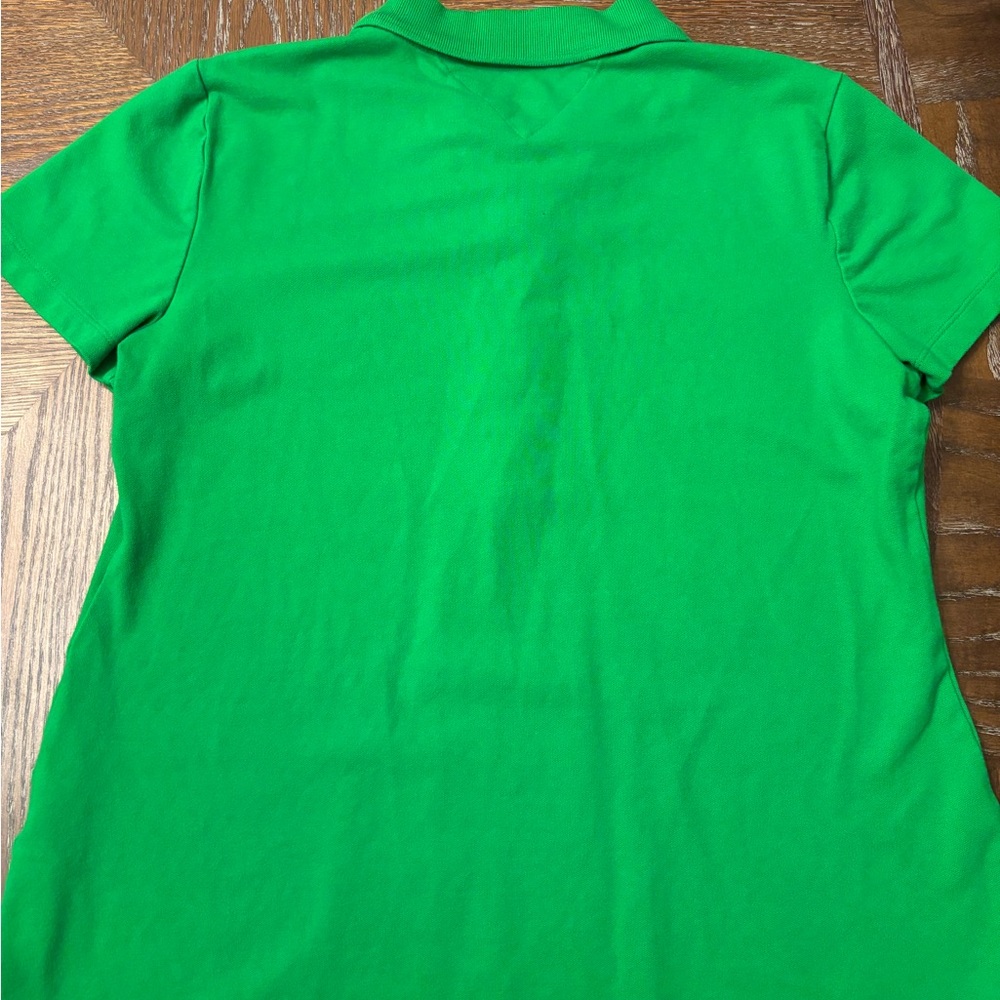 Tommy Hilfiger Women’s Vibrant Green Polo - Picture 2 of 2